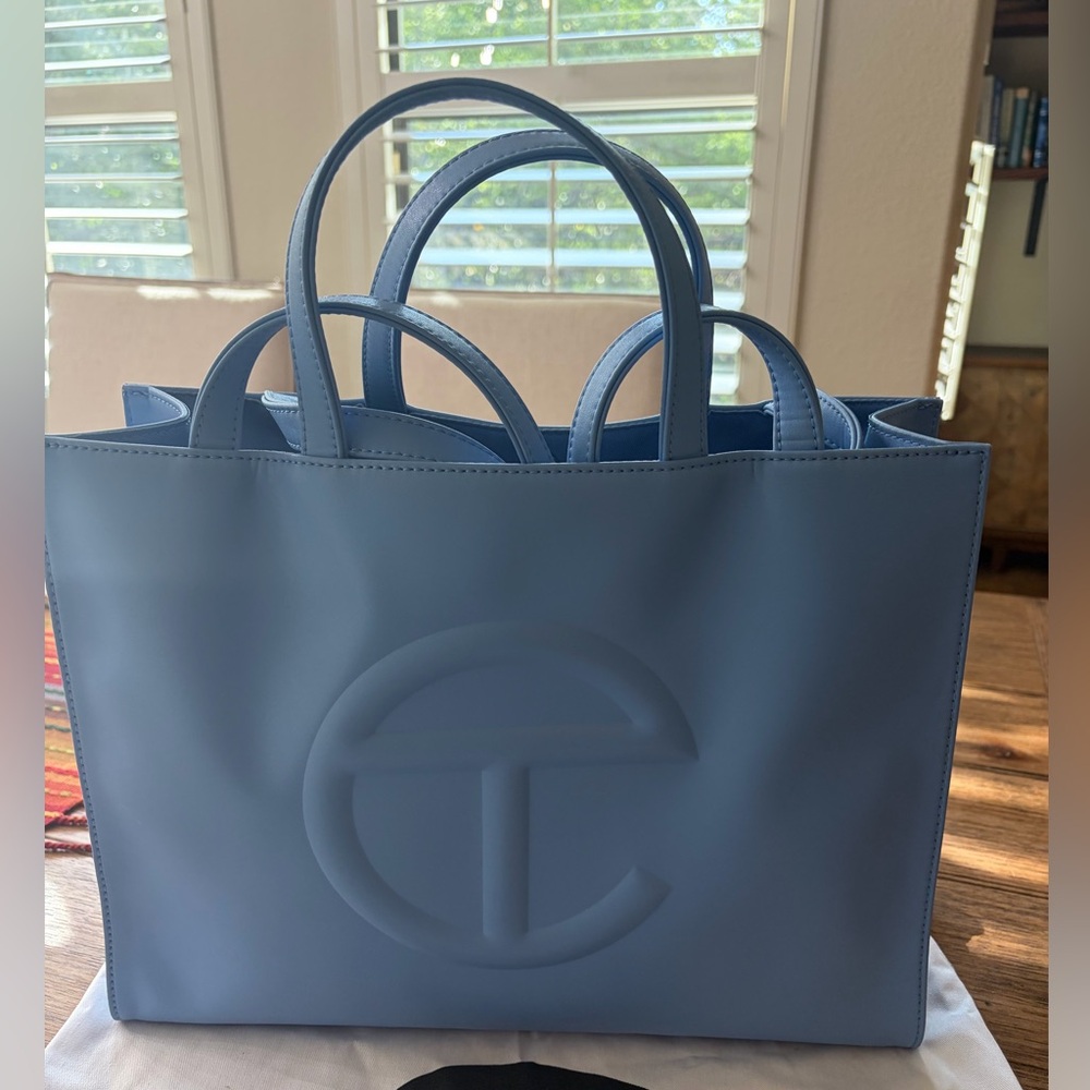 Telfar Powder Blue Signature Tote